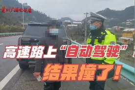 高速路上“自动驾驶”？结果撞了！视频封面
