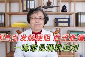 寒气引发粘连性肠梗阻，肚子胀、痛，中医一味常见调料快速调理视频封面