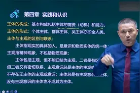 2021年成人高考 专升本政治-第四章-实践和认识（一）视频封面