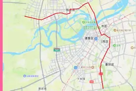 哈尔滨地铁4号线（前沙-民族学院）行驶路线示意图