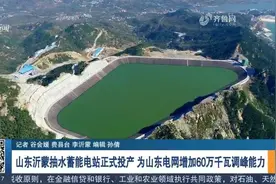 山东沂蒙抽水蓄能电站正式投产，为山东电网增加60万千瓦调峰能力视频封面