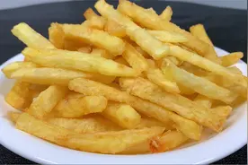 炸薯条时，不要直接下锅炸，教你一招，个个香甜酥脆孩子超爱吃视频封面