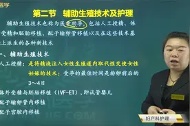 不孕症妇女的护理02辅助生殖技术的常用方法、并发症及护理措施视频封面