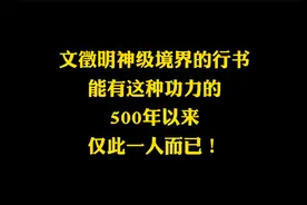 87岁文徵明沐浴更衣，为偶像苏轼写下一篇行书大作，精彩至极视频封面