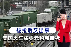 亮丽的风景线，美国国内再次爆发零元购，火车成了新目标视频封面