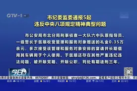 青岛：市纪委监委通报5起违反中央八项规定精神典型问题视频封面