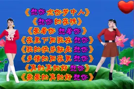 思念情歌8首《想你念你梦中人》《想你的夜晚》《爱着你想着你》