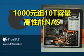 【大卫装机】1000元组10T容量高性能NAS，SAS硬盘赛高视频封面