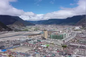 航拍西藏第二大城市林芝，被誉为西藏小江南视频封面