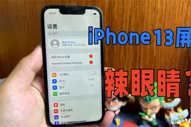 iPhone13的屏幕真的很费眼睛？很多人宁愿挖掉换成国产屏视频封面