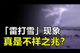 辽宁出现“雷打雪”现象，网友猜测是“不祥之兆”，是真的吗？视频封面