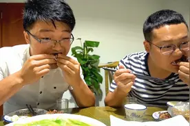 四川绵阳第一顿，大sao找山药吃一顿好的，论吃相，我还没输过视频封面