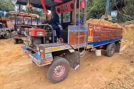 单缸柴油机卡车改装完美实用篇，上工地，拉泥土，效率高出乎想象视频封面