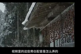 视频旁白配音怎么弄视频封面