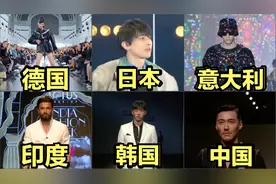 不同国家的男模走秀，德国走秀狂野又带劲，中国男模气场强大