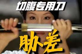 传说中的切腹专用刀，脇差究竟有什么用，宫本武藏最爱视频封面