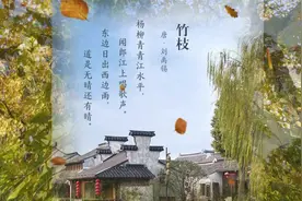 刘禹锡《竹枝》：东边日出西边雨，道是无晴还有晴视频封面