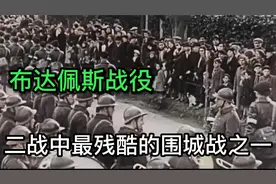 布达佩斯战役：二战中最残酷的包围战之一，百万苏军战斗108天视频封面