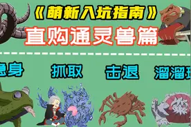 氪金通灵兽强度排行，熊猫二尾是榜首，剩下的该如何选择？视频封面