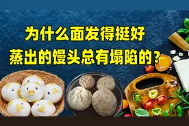 为什么面发得挺好，蒸出的馒头却有几个是塌陷的？我来告诉你原因视频封面