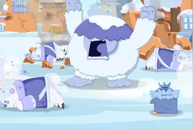 喜羊羊与灰太狼之勇闯四季城：雪怪来袭，寒冬城一片混乱视频封面