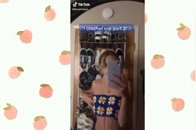 国外抖音TIKTOK上的钩针编织时尚2视频封面