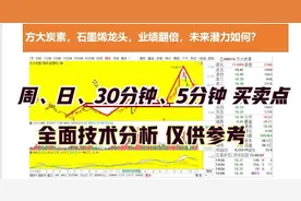 方大炭素，石墨烯龙头，业绩翻倍，未来潜力如何？多级别推演视频封面