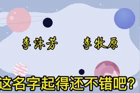 给同学家的龙凤胎起名字，顺口好听有寓意视频封面