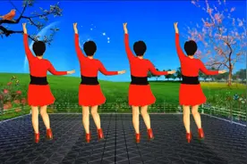 简单广场舞《农民人真伟大》动感时尚简单易学，献给所有劳动人们视频封面