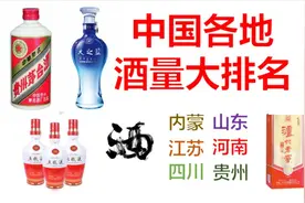 中国各地酒量大排名（你的家乡能喝酒吗？）【数据可视化】