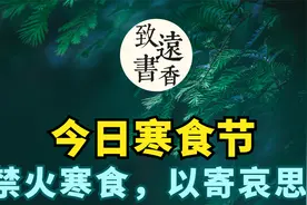 今日寒食：禁火寒食，以寄哀思！春城无处不飞花，寒食东风御柳斜视频封面