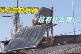 为何要在房顶上，放一排塑料瓶？这是干嘛用的？视频封面