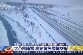大范围降雪致部分高速公路封闭！吉林发布寒潮黄色预警|东方时空视频封面
