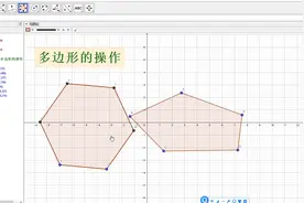 GeoGebra基础教程，多边形工具和指令的使用