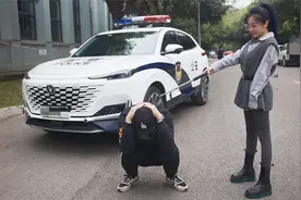 长安UNI-K换上警装霸气十足 让你看看什么是制式警车