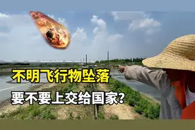 浙江嘉兴掉落的不明物体到底是啥？如果是陨石，需要上交给国家吗视频封面