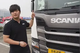 国六斯堪尼亚G级牵引车来了！看看还是你心中的公路之王吗？视频封面