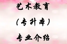 艺术教育（专升本）专业介绍视频封面