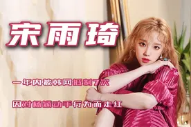 【宋雨琦】一年内被韩网抵制7次，回国后因对杨颖动手行为而走红视频封面