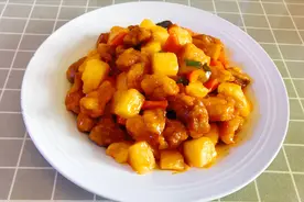 “春日美食家”古老肉这样做：酸爽开胃，营养还好吃，赶紧试试吧视频封面