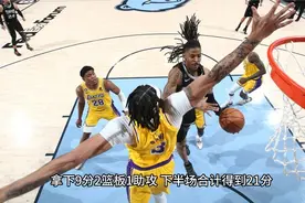 拒绝1200万，加盟湖人！29分打崩灰熊，你是哈姆季后赛的秘密武器视频封面