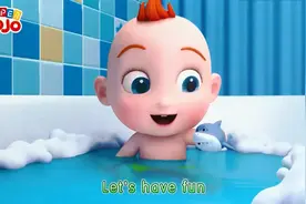 亲子启蒙早教动画：弟弟和哥哥一起泡澡，洗澡要乖乖听话哦视频封面
