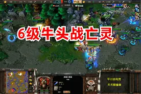 6级的牛头，耐久光环 vs 辉煌光环，120大战Lyn！魔兽争霸3视频封面