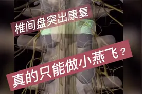 椎间盘突出运动康复可以用的三个康复动作视频封面
