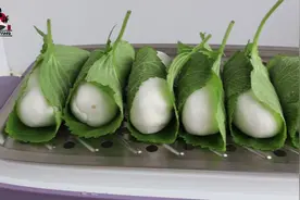 糯米面加苏子叶，带你回味小时候的味道，苏香筋道不粘牙，特好吃视频封面