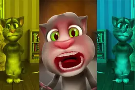 会说话的汤姆猫：狗狗本和汤姆猫的搞笑互动