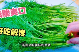 做茴香时，搭配这2样食材，百吃不厌，好吃解馋，给肉都不换视频封面
