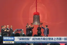 “深粮控股”成为地方粮企整体上市第一股视频封面