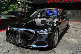 高端大气上档次，2022款奔驰迈巴赫S级S580静态展示