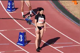 韩国短跑女神金智恩，实力与颜值的最美结合@运动女神视频封面